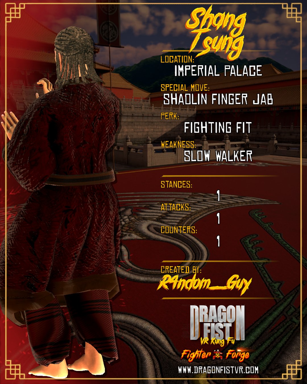Shang Tsung - Created By: R4ndom_Guy